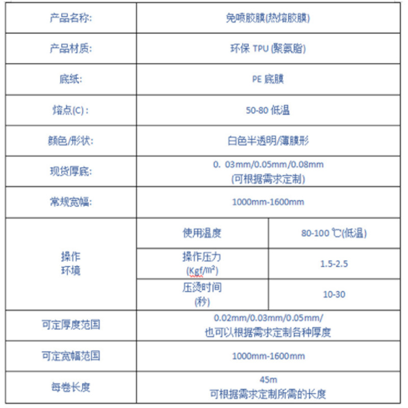 贊晨 吸噴膠吸塑膜 低溫 主要用于吸塑門模壓門替代噴膠工藝